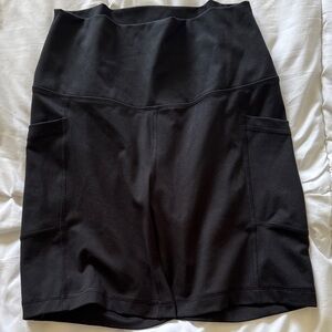 Yogalicious Black Bike Shorts